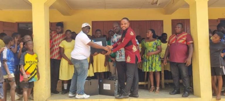 Donation in Atiwa West District Ghana Education Service (GES)in the Eastern Region